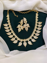 Mango in Crystal Stone Naskhi Necklace - NN00110